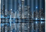 Bathtub Liners Chicago Amazon Popular Design Chicago Skyline Shower Curtain