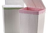 Bathtub Liners for Babies Baby Hamper with Striped Liner