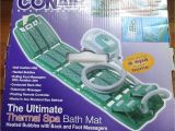 Bathtub Massager Amazon Com Conair Deluxe thermal Spa Bath Mat with Remote and Foot