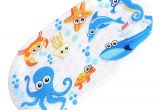 Bathtub Non Slip Stickers Amazon Com Mocollmax Non Slip Baby Bath Mat toddler Anti Bacterial