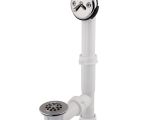 Bathtub Paint Home Depot Everbilt Trip Lever 1 1 2 In White Poly Pipe Bath Waste and