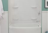 Bathtub Paint Menards Lyons Contour™ 60" X 32" Bathtub Wall Surround at Menards