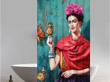 Bathtub Painting Frida Liberty Art Frida Kahlo Design Of Waterproof Fabric