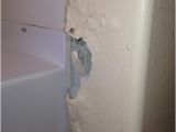 Bathtub Painting Near Me Repairing Damaged Drywall Section Adjacent to Shower