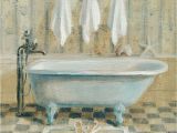 Bathtub Painting On Canvas Victorian Bath Iv Painting by Danhui Nai