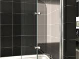 Bathtub Panels Uk Details About 180° Pivot Glass Over Bath 2 Fold Folding