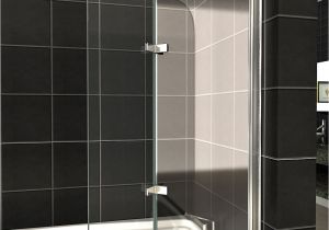 Bathtub Panels Uk Details About 180° Pivot Glass Over Bath 2 Fold Folding