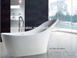 Bathtub Pendek Modern Buatan Bak Bak Mandi Batu Pendek Berdiri Bebas Bak