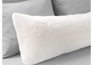 Bathtub Pillow Target soft Sherpa Body Pillow Cover Yorkshire Homea Image 2 Of 4
