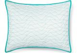 Bathtub Pillow Target Triangle Stitch Pillow Sham Standard Mint Green Pillowfort