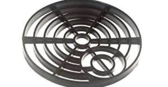 Bathtub Plastik Amazon Gulley Grid Drain Cover Lid Black Pvc 6 Inch