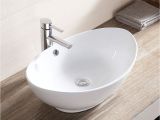 Bathtub Porcelain Vs White Porcelain Ceramic Bathroom Sink Vessel Vanity Basin
