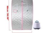 Bathtub Portable Sauna Indoor Steamer Tent Bathtub Sauna Folding Portable Spa
