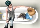 Bathtub Pose Bath Time Minus Water Pose Pack