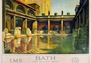 Bathtub Prints Uk Image Result for Bath England Vintage Travel Poster
