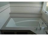 Bathtub Quartz Surround Tub Surround Countertop Granite or Quartz Instead Of Tile