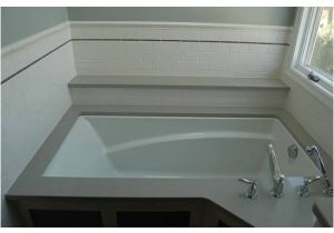 Bathtub Quartz Surround Tub Surround Countertop Granite or Quartz Instead Of Tile