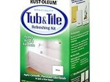 Bathtub Reglazing Epoxy Rust Oleum Tub and Tile Refinishing 2 Part Kit