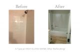 Bathtub Reglazing Grand Rapids before and after Tubkote Refinishing Gallery