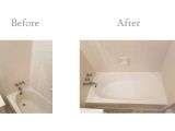 Bathtub Reglazing Kalamazoo before and after Tubkote Refinishing Gallery