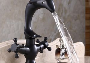 Bathtub Remodel Faucet Dolphin Design Black Faucets Antique Bronze Bathroom Tap