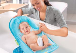 Bathtub Seat for Babies Amazon Com Summer Infant Mothers touch Deluxe Baby Bather Blue