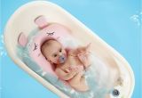 Bathtub Seat for Babies Anti Skid Baby Bath Mat Foldable Shower Seat Infant Bathtub Lounger