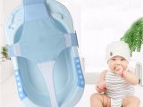Bathtub Seat for Babies Baby Infant Cross Shaped Slippery Bath Net Antis Kid Bathtub Bath
