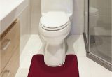 Bathtub Slip Stickers 2018 50 60cm U Shaped Coral Fleece Bathroom Rug Non Slip Water