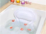 Bathtub soaking Pillow Hot Tub Bath Pillow for Bathtub with Strong Suction Cups