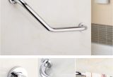 Bathtub Support Bars Leking Stainless Steel Bathroom Bathtub Handrail Chromed Wall Mount