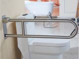 Bathtub Support Bars Leking Stainless Steel Bathroom Bathtub Handrail Chromed Wall Mount