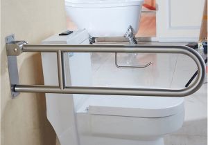 Bathtub Support Bars Leking Stainless Steel Bathroom Bathtub Handrail Chromed Wall Mount