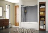 Bathtub Surround 30 X 60 Maax Utile Metro 60" X 30" Bathtub Wall Surround at Menards
