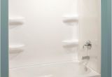 Bathtub Surround 54 Lyons Elite™ Corner Shelf 3 Piece Bathtub Wall Kit at Menards