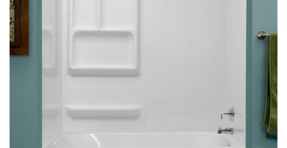 Bathtub Surround Accessories Lyons Versatile Sectional Bathtub Wall Kit at Menards