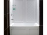 Bathtub Surround Acrylic Shower Kits Shower Backwalls & Tray Bos Tub to Shower