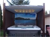 Bathtub Surround Cover 30 Awesome Hot Tub Enclosure Ideas for Your Backyard