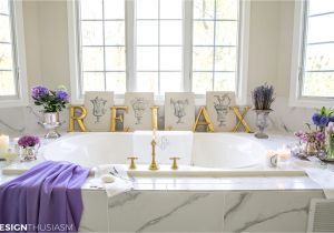 Bathtub Surround Decor 20 Minute Decorating Summer Refresh for Your Bathroom Decor