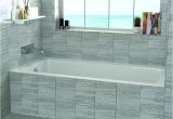 Bathtub Surround Dimensions Fine Fixtures 48" X 32" Drop In soaking Bathtub & Reviews