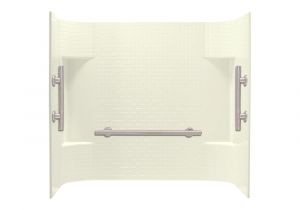 Bathtub Surround Direct to Stud Sterling Accord 32 In X 60 In X 56 25 In 3 Piece Direct