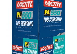 Bathtub Surround Glue Loctite Pl 550 10 Fl Oz Tub Surround Adhesive 12 Pack