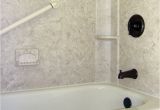 Bathtub Surround Height Bath & Shower Wall Surround with Acrylic Tile & Swanstone