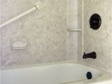 Bathtub Surround Height Bath & Shower Wall Surround with Acrylic Tile & Swanstone