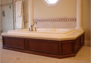 Bathtub Surround Ideas Wood 20 Beautiful and Relaxing Whirlpool Tub Designs