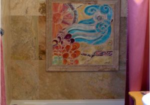 Bathtub Surround Insert Handmade Tile Mosaic Insert Traditional Bathroom