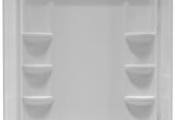 Bathtub Surround Kits Lowes Shop American Standard Saver High Impact Polystyrene