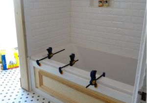 Bathtub Surround Molding Adding Molding is Easy