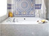 Bathtub Surround Mosaic Tile Beautiful Moroccan Tiles Inspire This Playful and