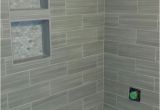 Bathtub Surround Niche Bathroom Shower Niche Mosaic Border Linear Tile Subway